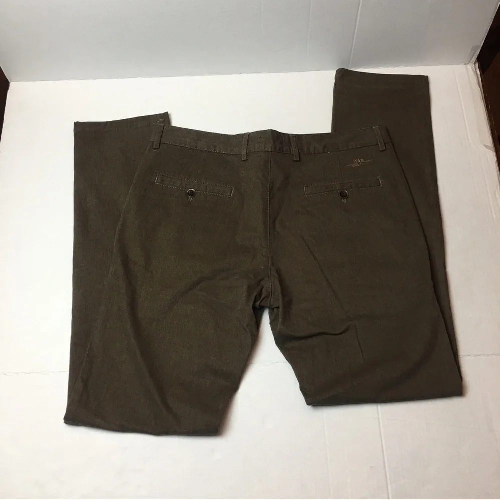 Stretch Cotton Slim Pants | Tailored Casual Chino · MCR Menswear NWT 36x34
